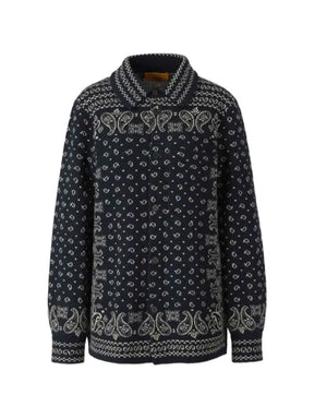 Guest In Residence paisley-print cashmere shirt