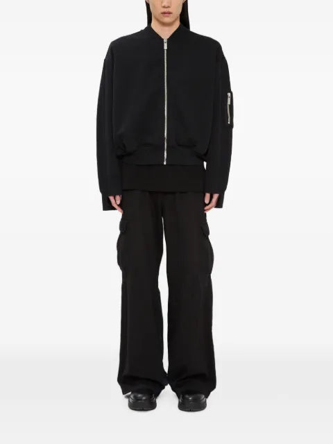 44 LABEL GROUP graphic-print zip-up bomber jacket