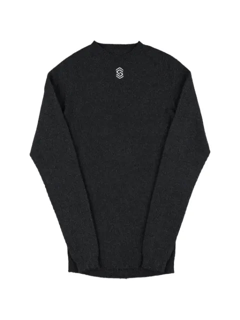 SILVERSKIN logo-embroidered long-sleeve T-shirt