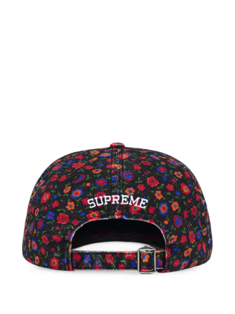 Supreme Baseballkappe mit Logo-Stickerei