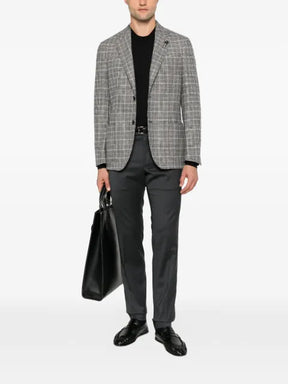 Lardini Prince of Wales check blazer
