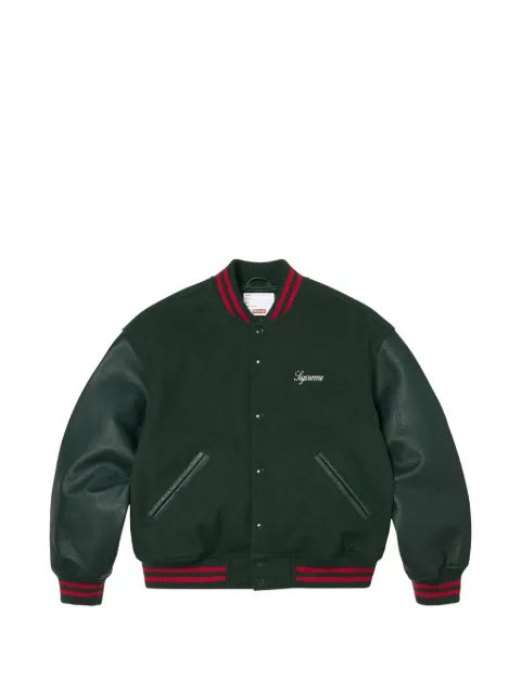 Supreme Cross varsity jacket