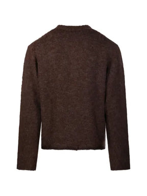Diana Studio brushed-finish henley sweater
