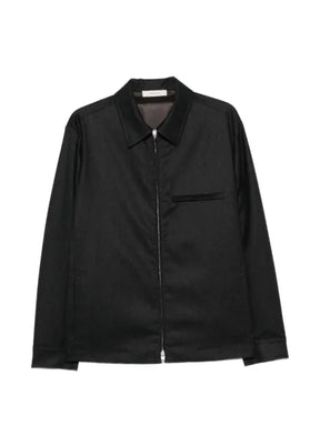 Umit Benan zip-up collared jacket