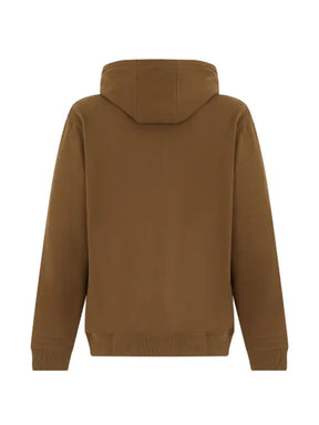 BOSS logo-patch drawstring hoodie
