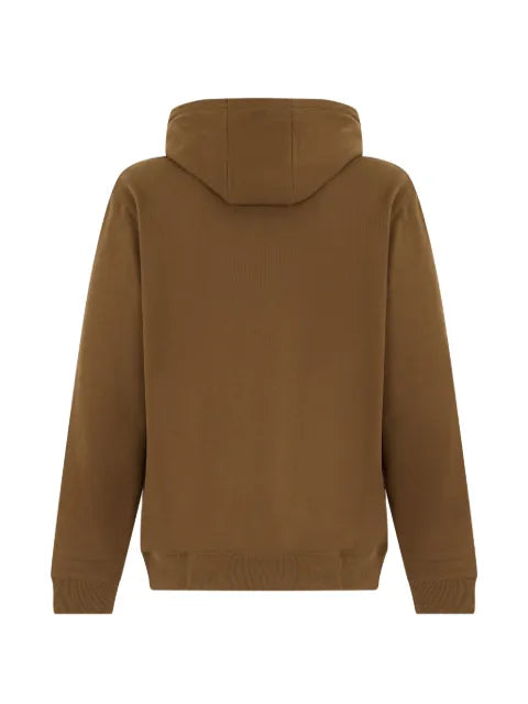 BOSS logo-patch drawstring hoodie
