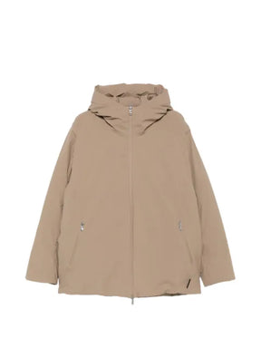 Rains hooded zip-up jacket