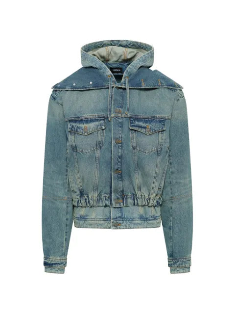 EGONlab. hooded denim jacket
