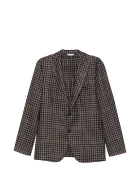 Boglioli houndstooth-pattern blazer