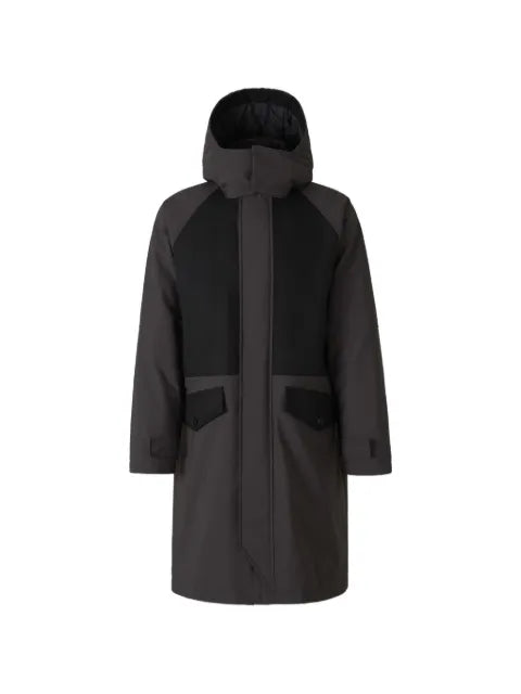 Herno hooded panelled jacket