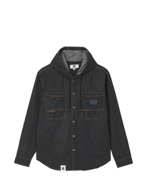 CHOCOOLATE hooded denim jacket
