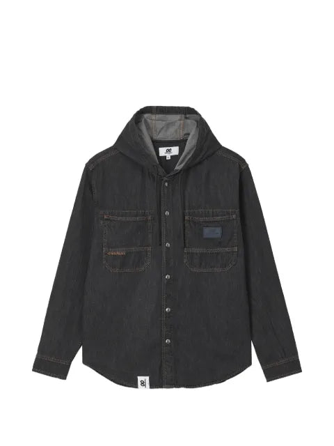 CHOCOOLATE hooded denim jacket