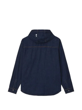 CHOCOOLATE hooded denim jacket