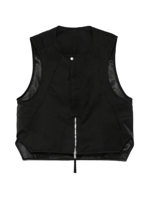 Thom Krom zip-up waistcoat