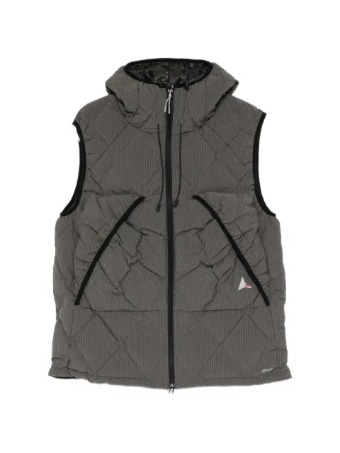 ROA Nuna 800 fill power pinstriped down vest
