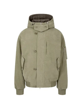 TOMBOY hooded cotton jacket