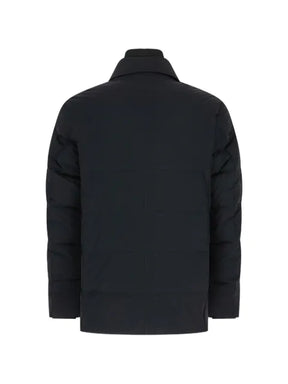 Duno quilted button-fastening jacket