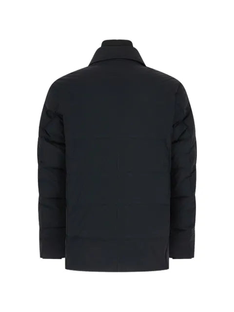 Duno quilted button-fastening jacket
