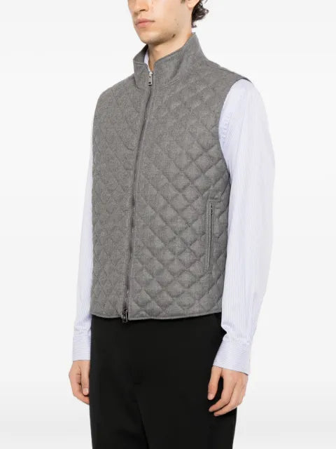 Tagliatore two-way zip gilet