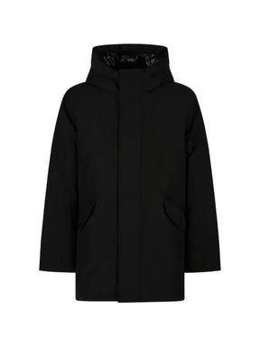 Moose Knuckles hooded down-feather jacket
