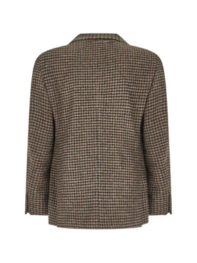 Gabriele Pasini houndstooth-pattern single-breasted blazer