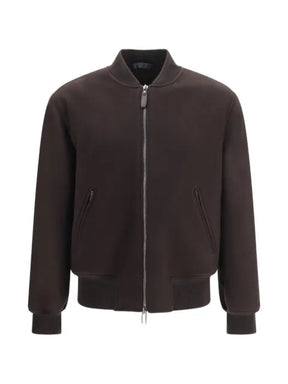 Brioni zip-up bomber jacket