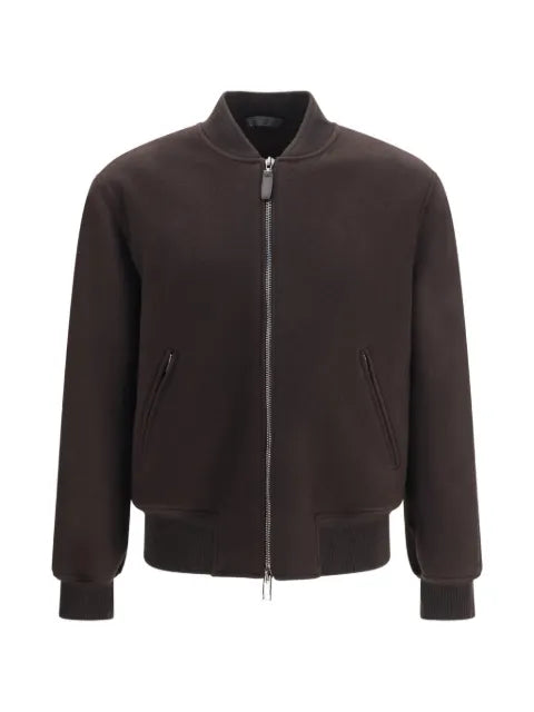 Brioni zip-up bomber jacket
