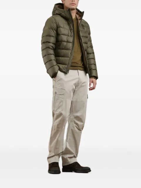Blauer quilted hooded jacket
