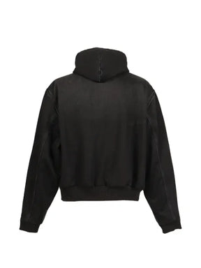 VETEMENTS hooded denim jacket