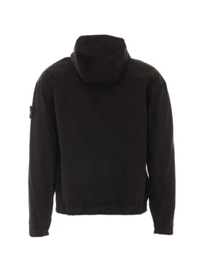 Stone Island ripstop hooded jacket