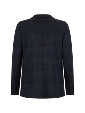 Zegna check-pattern blazer