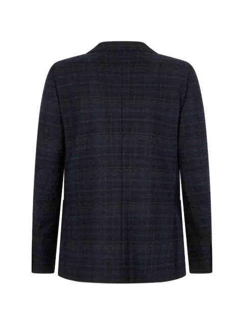 Zegna check-pattern blazer