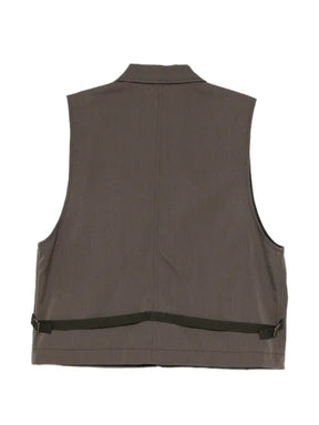 Paul Smith twill vest jacket 