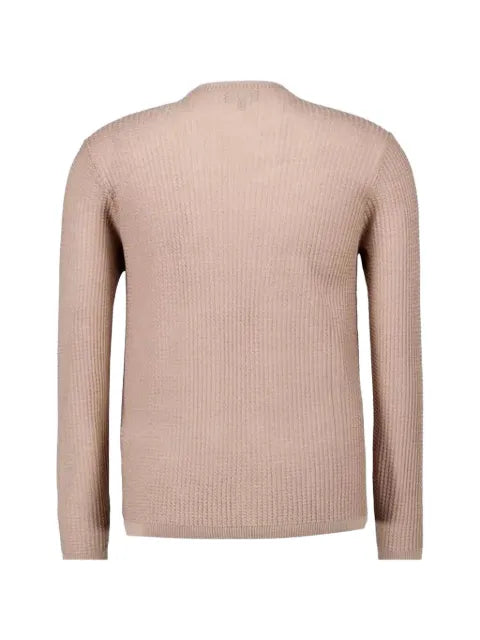 Emporio Armani ribbed-knit crew-neck sweater