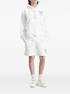 Casablanca Tennis Club logo-print hoodie