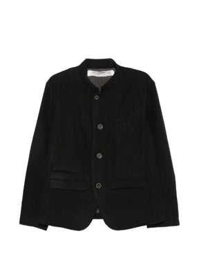 Individual Sentiments mandarin-collar button-up blazer