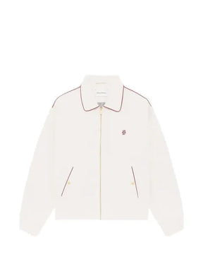 Drôle De Monsieur embroidered cotton blouson jacket