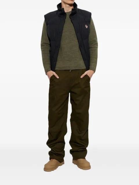 Moncler Grenoble Evans quilted corduroy-collar gilet