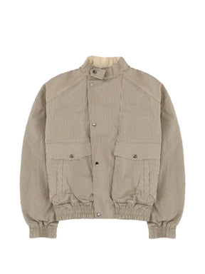 MARANT vertical-stripe short jacket