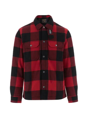 Woolrich check-pattern wool-blend shirt-jacket