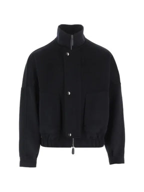 Giorgio Armani zip-up high-neck jacket