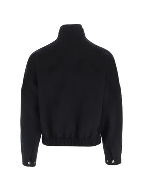Giorgio Armani zip-up high-neck jacket