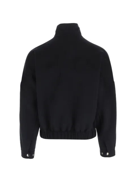 Giorgio Armani zip-up high-neck jacket