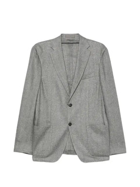 Corneliani Whisper herringbone blazer