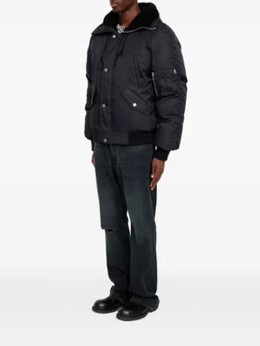 MM6 Maison Margiela hooded bomber jacket