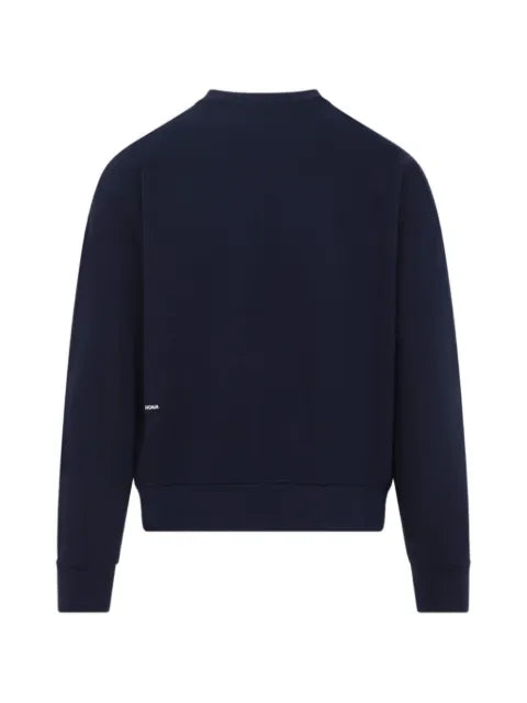 Pangaia logo-print sweater
