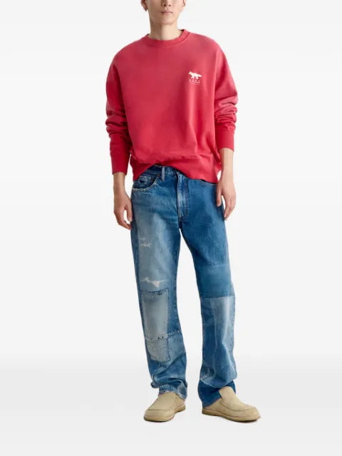 Maison Kitsuné logo-print sweatshirt