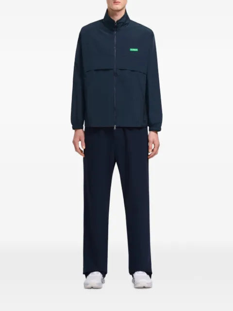 FLÂNEUR Badge zip-up track jacket