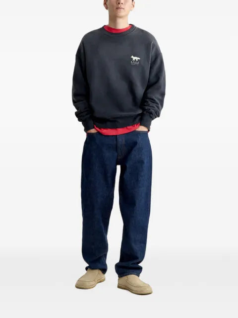 Maison Kitsuné logo-print cotton sweatshirt