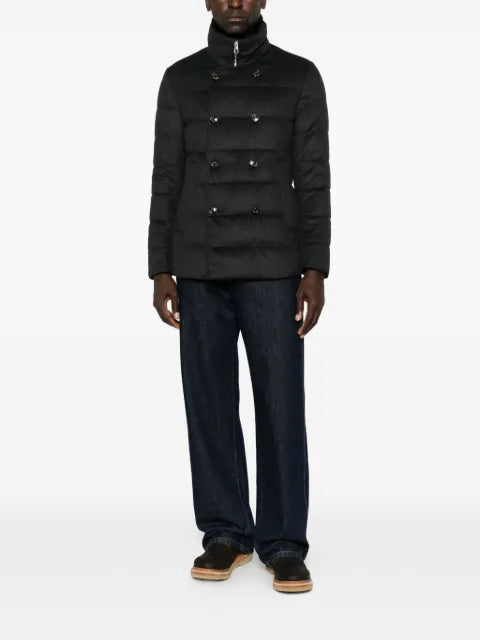 Montecore double-breasted quilted jacket